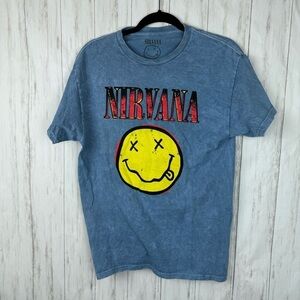Nirvana Blue Graphic T-Shirt